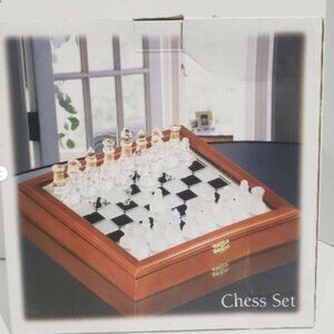 Crystal Chess board Set.